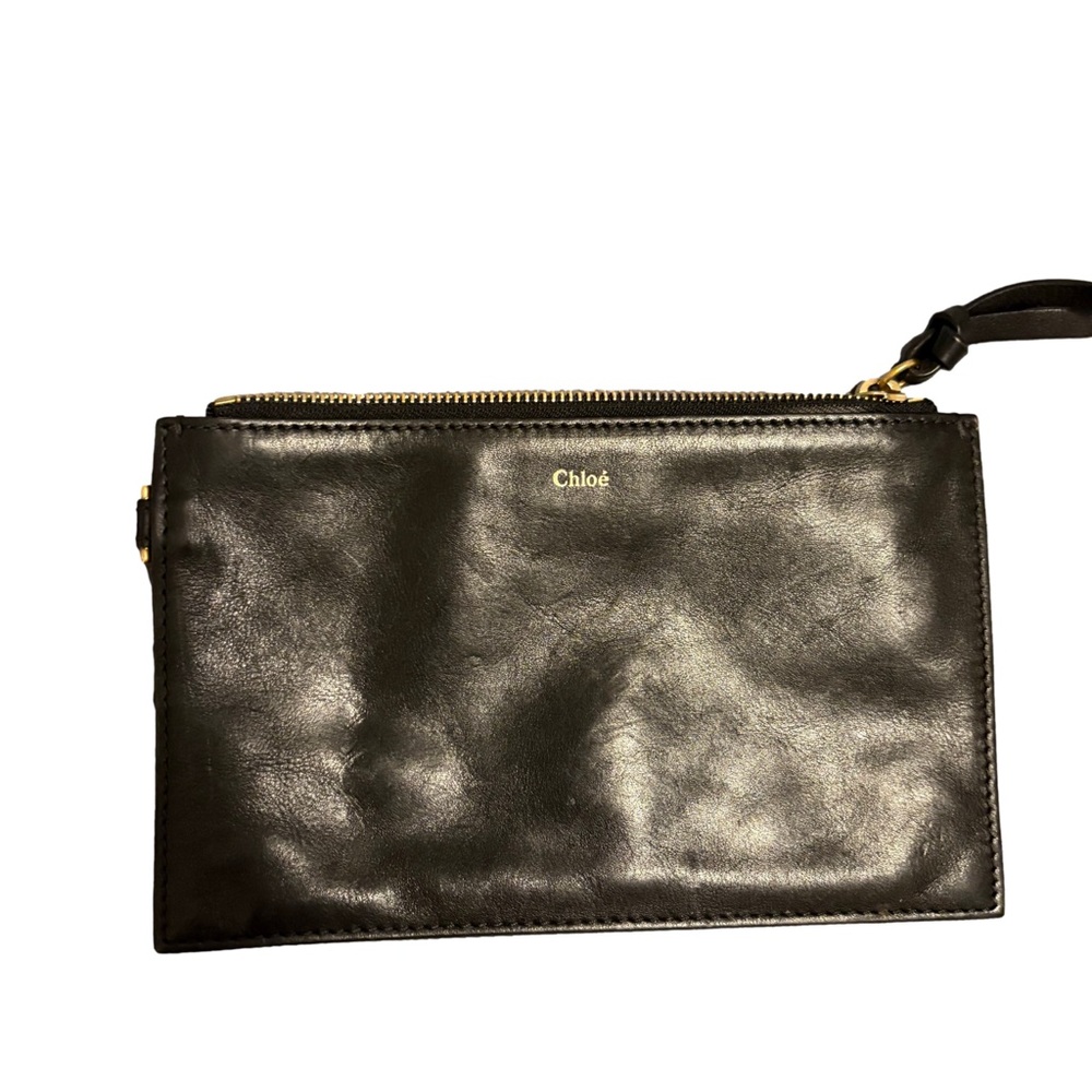 Black Leather Chloe Bag